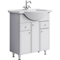 Тумба под раковину Aqwella Барселона 85 BA0108K с бельевой корзиной Белый, купить, цена, заказать, магазин, доставка, скидка, промокод, купить, цена, заказать, магазин, доставка, скидка, промокод