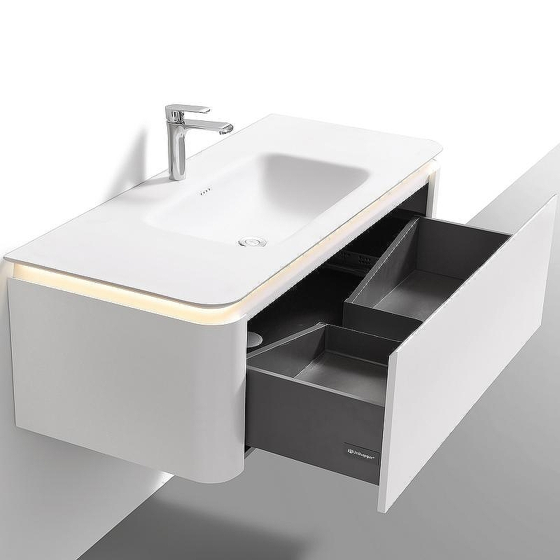 Тумба с раковиной Black&White Universe U925.1200 120 9251200 подвесная Milk white, купить, цена, заказать, магазин, доставка, скидка, промокод, купить, цена, заказать, магазин, доставка, скидка, промокод