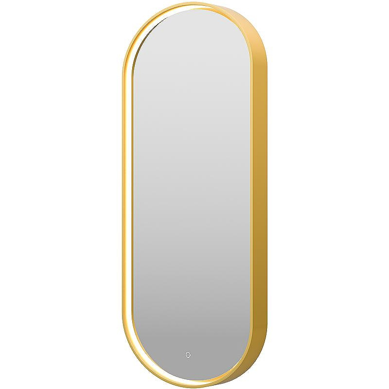 Зеркало Brevita Saturn 50 SAT-Dro1-050-gold с подсветкой Золото матовое с сенсорным выключателем, купить, цена, заказать, магазин, доставка, скидка, промокод, купить, цена, заказать, магазин, доставка, скидка, промокод