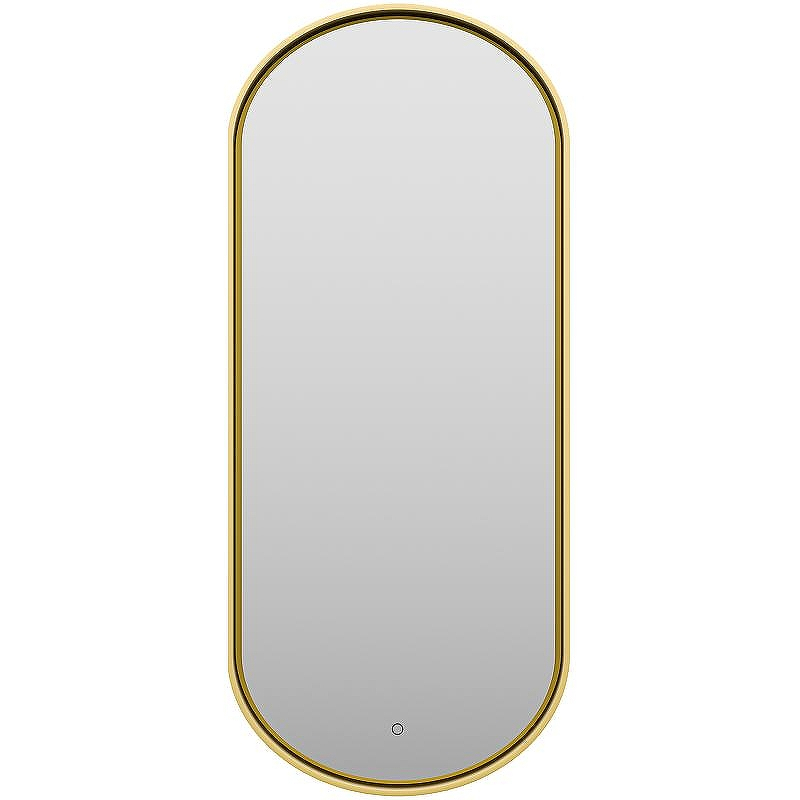 Зеркало Brevita Saturn 50 SAT-Dro1-050-gold с подсветкой Золото матовое с сенсорным выключателем, купить, цена, заказать, магазин, доставка, скидка, промокод, купить, цена, заказать, магазин, доставка, скидка, промокод