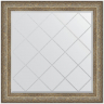 Зеркало Evoform Exclusive-G 110х110 BY 4468 с гравировкой в багетной раме - Виньетка античная бронза 109, купить, цена, заказать, магазин, доставка, скидка, промокод, купить, цена, заказать, магазин, доставка, скидка, промокод