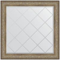 Зеркало Evoform Exclusive-G 110х110 BY 4468 с гравировкой в багетной раме - Виньетка античная бронза 109, купить, цена, заказать, магазин, доставка, скидка, промокод, купить, цена, заказать, магазин, доставка, скидка, промокод
