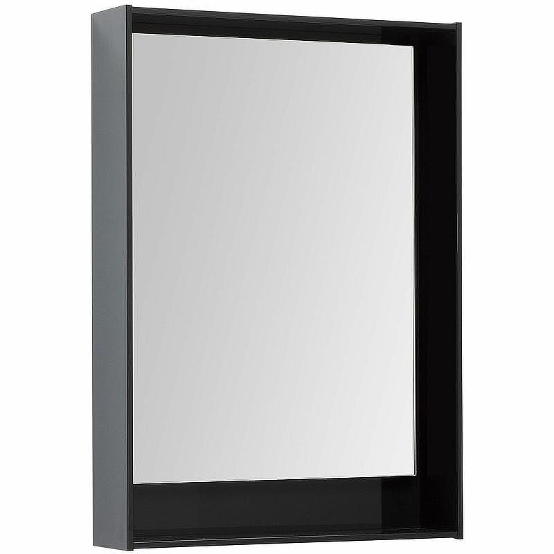 Зеркало Aquanet Милан 60 306383 с подсветкой Черный глянец с сенсорным выключателем, купить, цена, заказать, магазин, доставка, скидка, промокод, купить, цена, заказать, магазин, доставка, скидка, промокод