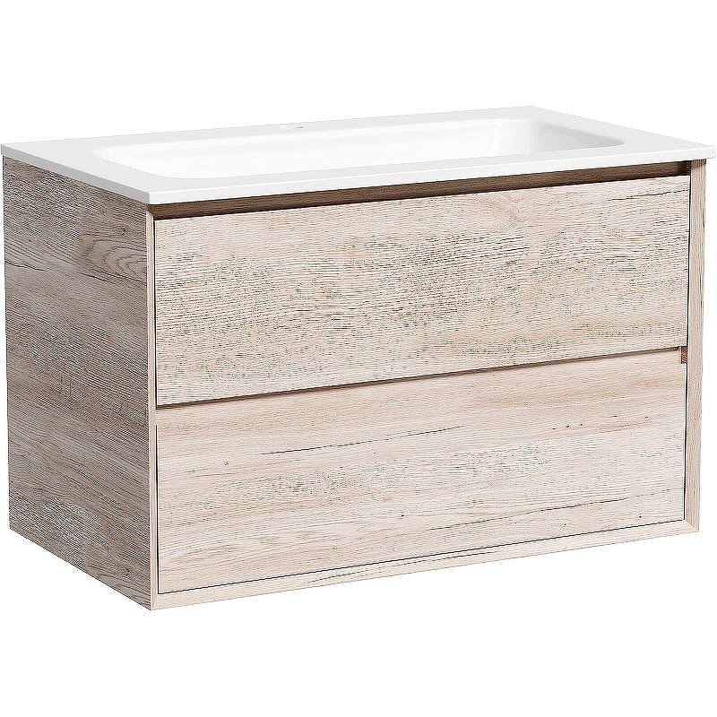 Тумба под раковину Sancos Marmi 2.0 80 MR2.080EG подвесная Дуб галифакс натуральный, купить, цена, заказать, магазин, доставка, скидка, промокод, купить, цена, заказать, магазин, доставка, скидка, промокод