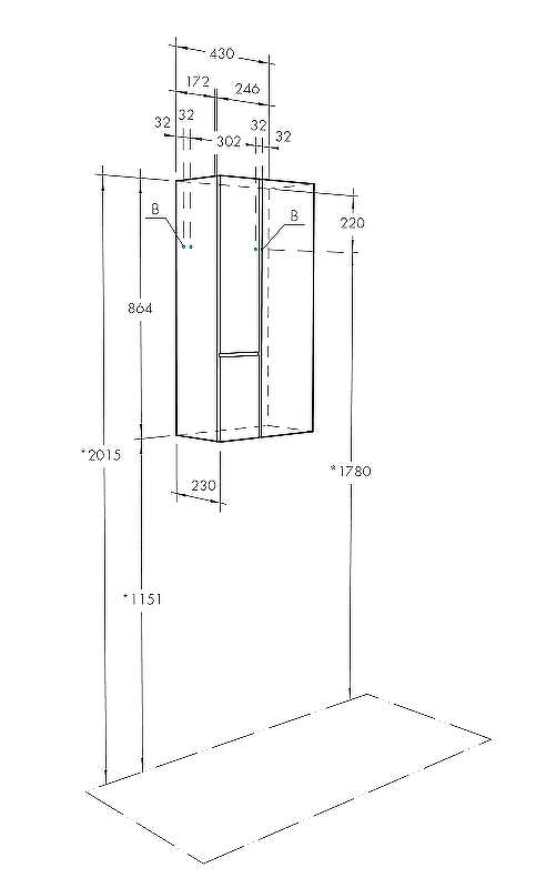 Подвесной шкаф Aquaton Мишель 43 1A243903MIX30 Дуб фьорд Дуб рустикальный, купить, цена, заказать, магазин, доставка, скидка, промокод, купить, цена, заказать, магазин, доставка, скидка, промокод