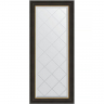 Зеркало Evoform Exclusive-G 124х54 BY 4530 с гравировкой в багетной раме - Черное дерево с золотом 71, купить, цена, заказать, магазин, доставка, скидка, промокод, купить, цена, заказать, магазин, доставка, скидка, промокод