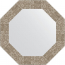 Зеркало Evoform Octagon 53х53 BY 3748 в багетной раме - Соты титан 70, купить, цена, заказать, магазин, доставка, скидка, промокод, купить, цена, заказать, магазин, доставка, скидка, промокод