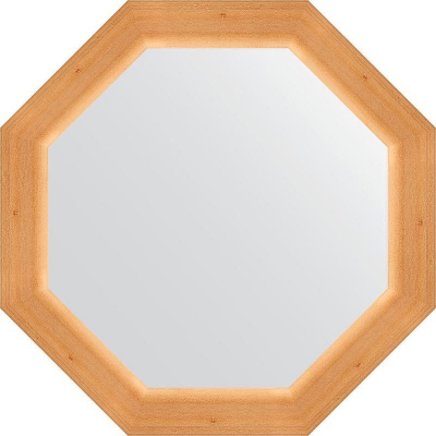 Зеркало Evoform Octagon 56х56 BY 3985 в багетной раме - Сосна 62