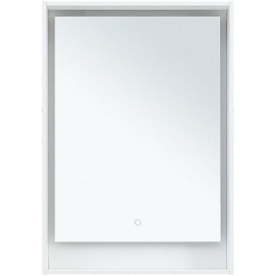 Зеркало Aquanet Милан 60 306380 с подсветкой Белый глянец с сенсорным выключателем