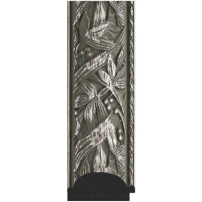 Зеркало Evoform Polygon 98х78 BY 7228 в багетной раме - Византия серебро 99