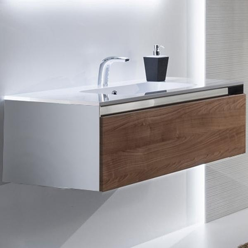 Тумба с раковиной SanVit Кубэ-1 120 kkube1120 с фактурой под дерево подвесная Кедр, купить, цена, заказать, магазин, доставка, скидка, промокод, купить, цена, заказать, магазин, доставка, скидка, промокод