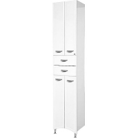 Шкаф пенал Misty Дрея 40 Э-Дре05040-012Я Белый, купить, цена, заказать, магазин, доставка, скидка, промокод, купить, цена, заказать, магазин, доставка, скидка, промокод