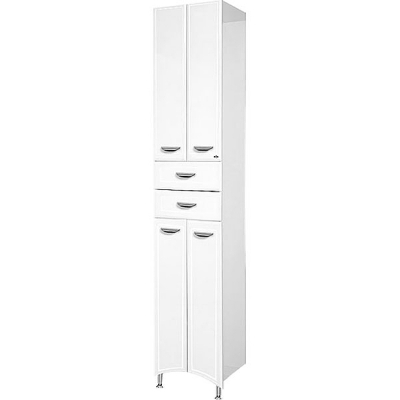 Шкаф пенал Misty Дрея 40 Э-Дре05040-012Я Белый