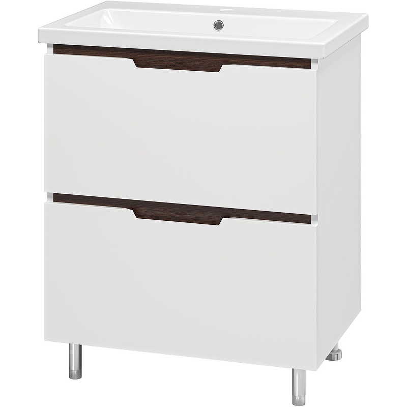 Тумба с раковиной Misty Лайм 70 УТ000001175 Белая, купить, цена, заказать, магазин, доставка, скидка, промокод, купить, цена, заказать, магазин, доставка, скидка, промокод