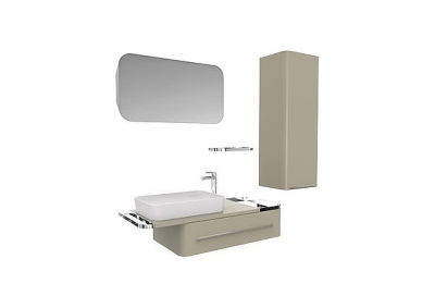 Зеркало Creavit Angel 90 AL4001.01.PZ с подсветкой прямоугольное