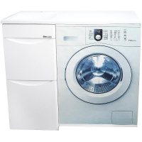 Тумба под раковину Bellezza Олиссия 100 4639417110017 Белая, купить, цена, заказать, магазин, доставка, скидка, промокод, купить, цена, заказать, магазин, доставка, скидка, промокод