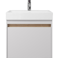 Тумба под раковину Creto Etna 60 4-1077W подвесная Белая, купить, цена, заказать, магазин, доставка, скидка, промокод, купить, цена, заказать, магазин, доставка, скидка, промокод