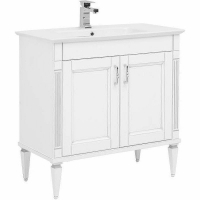 Тумба с раковиной Aquanet Селена 70 273435 Белая Серебро, купить, цена, заказать, магазин, доставка, скидка, промокод, купить, цена, заказать, магазин, доставка, скидка, промокод