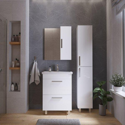 Зеркало со шкафом Grossman Нео 50 205021 цвет Белый