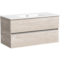 Тумба под раковину Sancos Urban 100 UR100EG подвесная Дуб Галифакс натуральный, купить, цена, заказать, магазин, доставка, скидка, промокод, купить, цена, заказать, магазин, доставка, скидка, промокод