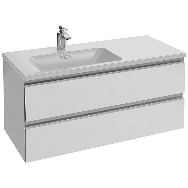 Тумба под раковину Jacob Delafon Vox 100 L EB2025-RA-G1C подвесная Белый лак, купить, цена, заказать, магазин, доставка, скидка, промокод, купить, цена, заказать, магазин, доставка, скидка, промокод