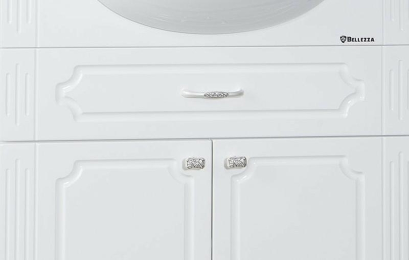 Тумба под раковину Bellezza Кантри 65 4639910690016 Белая, купить, цена, заказать, магазин, доставка, скидка, промокод, купить, цена, заказать, магазин, доставка, скидка, промокод