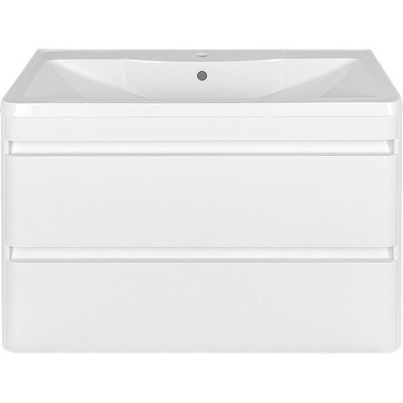 Тумба под раковину Style Line Атлантика Люкс Plus 100 СС-00000693 подвесная Белая, купить, цена, заказать, магазин, доставка, скидка, промокод, купить, цена, заказать, магазин, доставка, скидка, промокод