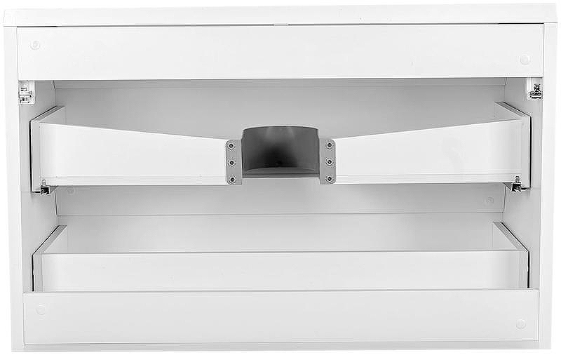 Тумба под раковину Style Line Атлантика Люкс Plus 100 СС-00000693 подвесная Белая, купить, цена, заказать, магазин, доставка, скидка, промокод, купить, цена, заказать, магазин, доставка, скидка, промокод