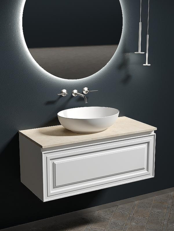 Тумба под раковину Sancos Very 100 VR100W подвесная Bianco, купить, цена, заказать, магазин, доставка, скидка, промокод, купить, цена, заказать, магазин, доставка, скидка, промокод