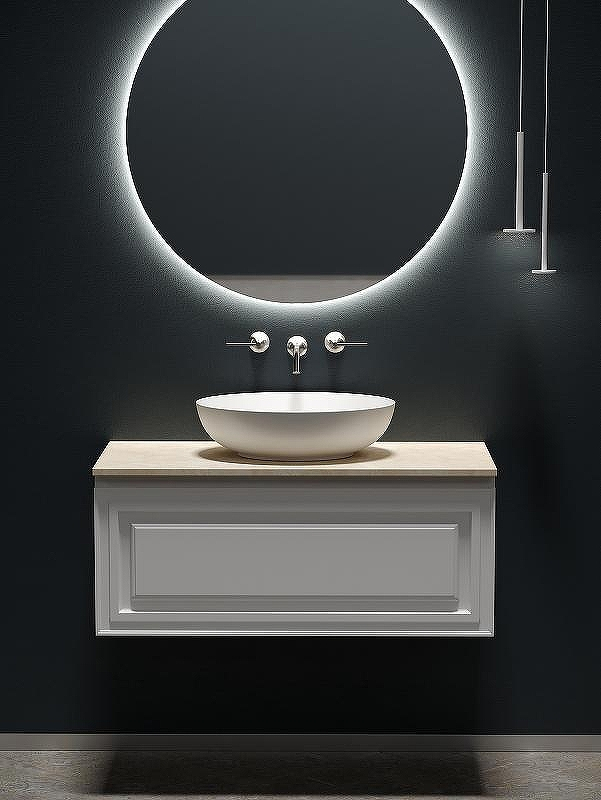 Тумба под раковину Sancos Very 100 VR100W подвесная Bianco, купить, цена, заказать, магазин, доставка, скидка, промокод, купить, цена, заказать, магазин, доставка, скидка, промокод