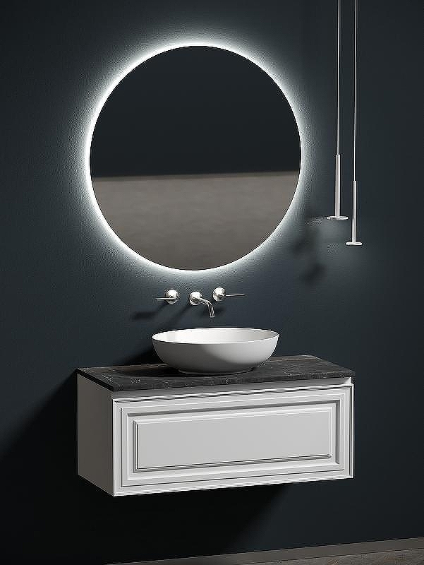 Тумба под раковину Sancos Very 100 VR100W подвесная Bianco, купить, цена, заказать, магазин, доставка, скидка, промокод, купить, цена, заказать, магазин, доставка, скидка, промокод