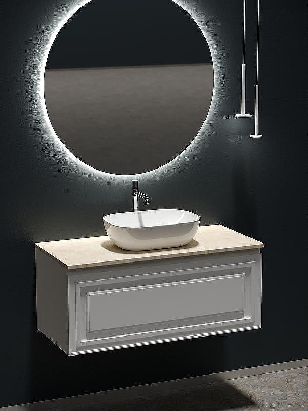 Тумба под раковину Sancos Very 100 VR100W подвесная Bianco, купить, цена, заказать, магазин, доставка, скидка, промокод, купить, цена, заказать, магазин, доставка, скидка, промокод