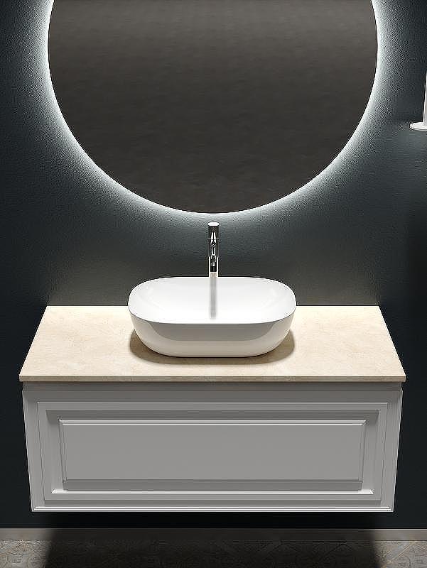 Тумба под раковину Sancos Very 100 VR100W подвесная Bianco, купить, цена, заказать, магазин, доставка, скидка, промокод, купить, цена, заказать, магазин, доставка, скидка, промокод