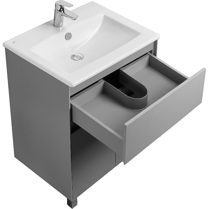 Тумба под раковину Aquaton Форест 60 1A278201FR4D0 Туманный серый, купить, цена, заказать, магазин, доставка, скидка, промокод, купить, цена, заказать, магазин, доставка, скидка, промокод