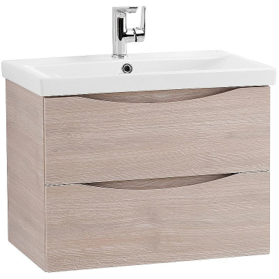 Тумба под раковину BelBagno Marino-Cer 60 MARINO-CER-600-2C-SO-RG-P подвесная Rovere Grigio