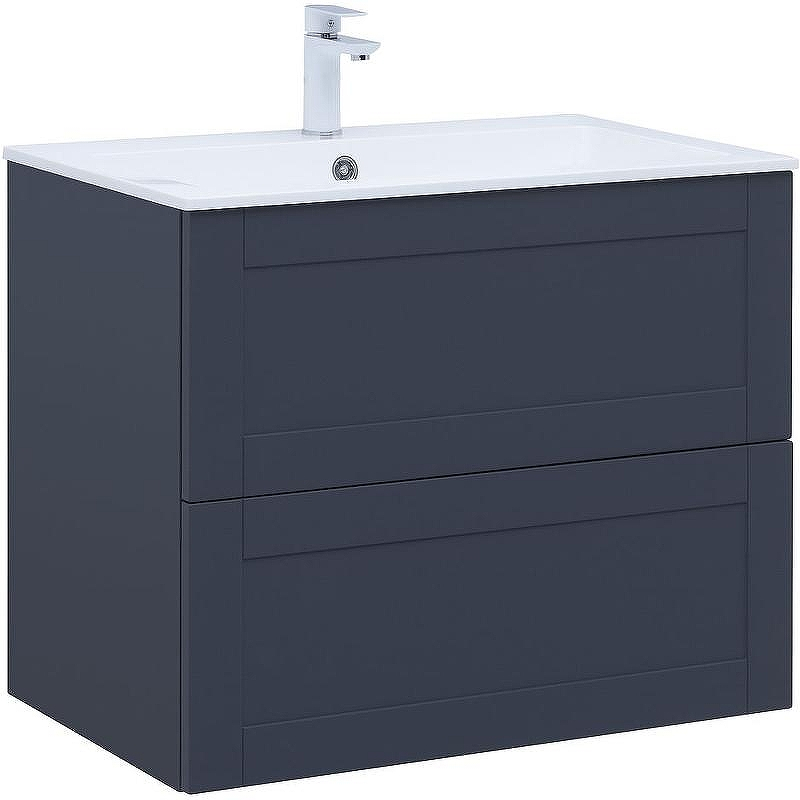 Тумба с раковиной Aquanet Терра 80 323184 подвесная Маренго, купить, цена, заказать, магазин, доставка, скидка, промокод, купить, цена, заказать, магазин, доставка, скидка, промокод