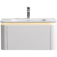 Тумба с раковиной Black&White Universe U925.800 80 925800 подвесная Milk white, купить, цена, заказать, магазин, доставка, скидка, промокод, купить, цена, заказать, магазин, доставка, скидка, промокод