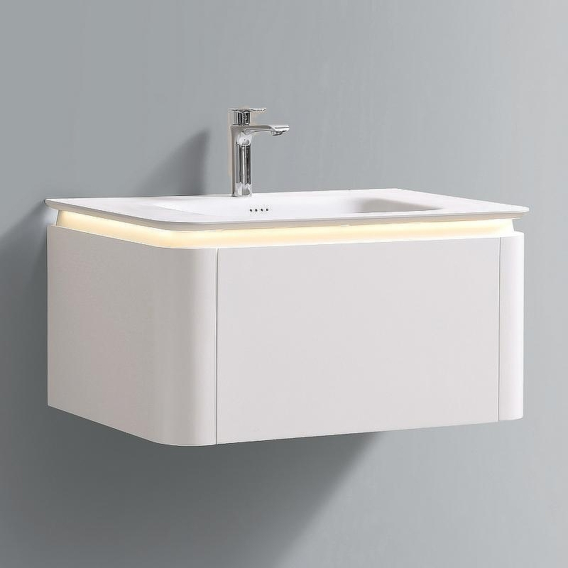 Тумба с раковиной Black&White Universe U925.800 80 925800 подвесная Milk white, купить, цена, заказать, магазин, доставка, скидка, промокод, купить, цена, заказать, магазин, доставка, скидка, промокод