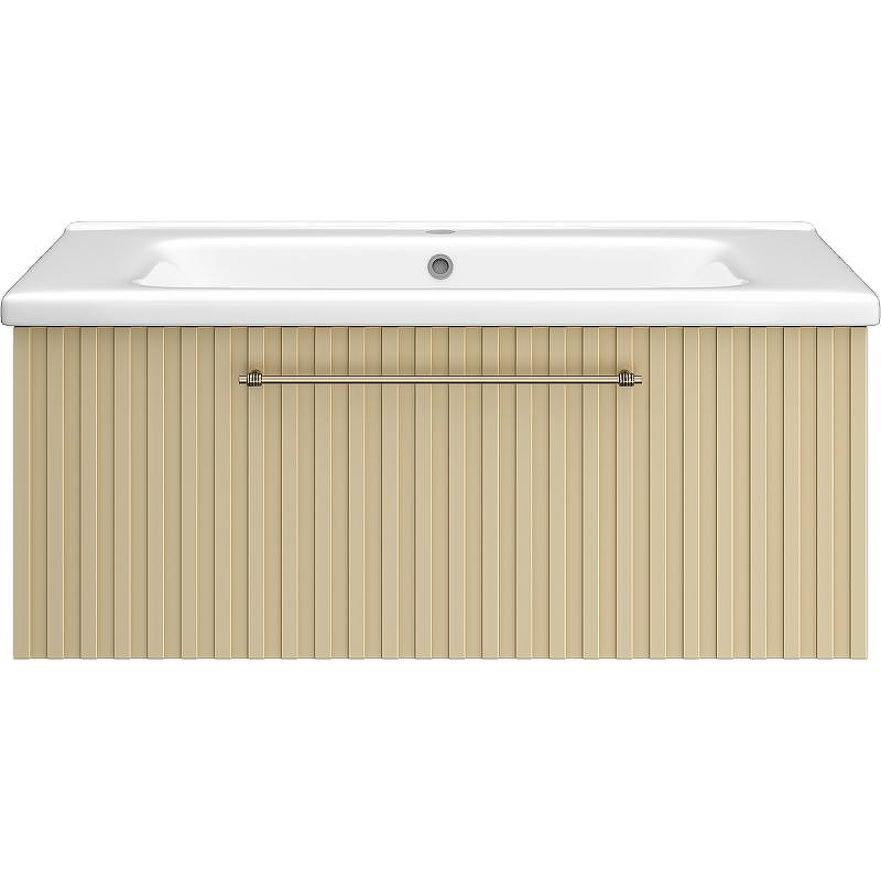 Тумба с раковиной Brevita Alicante 90 УТ000015787 подвесная Капучино, купить, цена, заказать, магазин, доставка, скидка, промокод, купить, цена, заказать, магазин, доставка, скидка, промокод