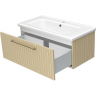 Тумба с раковиной Brevita Alicante 90 УТ000015787 подвесная Капучино, купить, цена, заказать, магазин, доставка, скидка, промокод, купить, цена, заказать, магазин, доставка, скидка, промокод