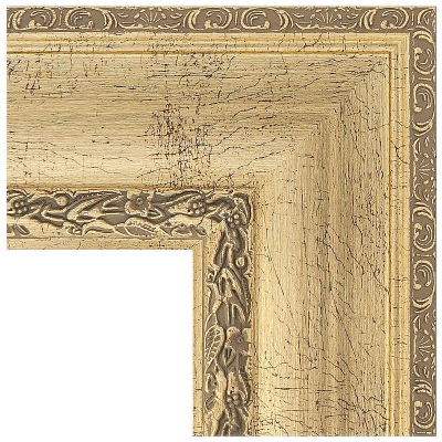 Зеркало Evoform Exclusive-G 110х82 BY 4213 с гравировкой в багетной раме - Состаренное серебро с орнаментом 120