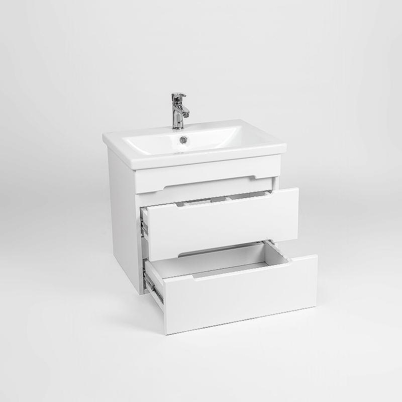 Тумба под раковину VIANT Марсель 80 VMAR80CO-T2YP подвесная Белая, купить, цена, заказать, магазин, доставка, скидка, промокод, купить, цена, заказать, магазин, доставка, скидка, промокод