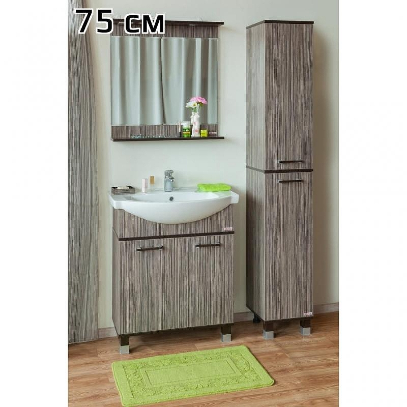 Шкаф пенал Sanflor Толедо 32 L Н0000001267 Венге Северное дерево светлое, купить, цена, заказать, магазин, доставка, скидка, промокод, купить, цена, заказать, магазин, доставка, скидка, промокод