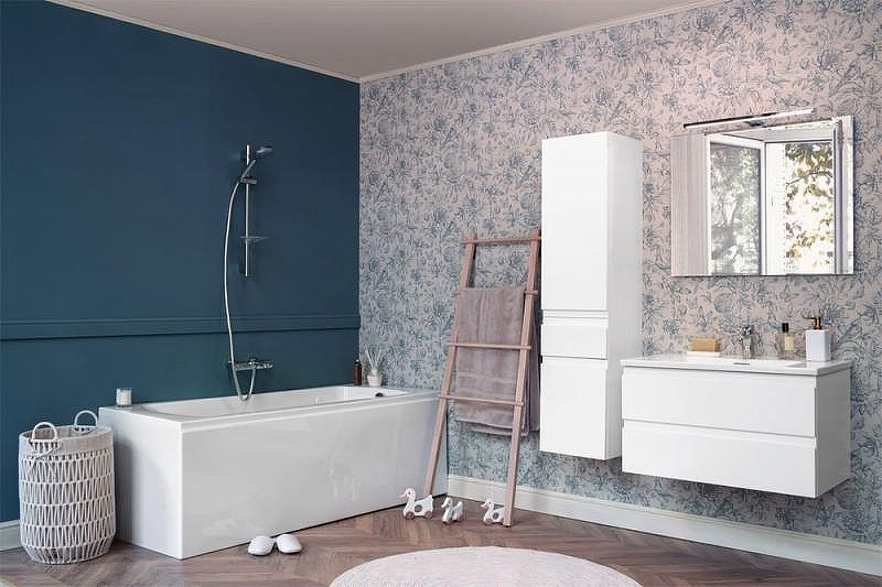 Шкаф пенал Jacob Delafon Madeleine 35 EB2069D-J51 R подвесной Белый матовый, купить, цена, заказать, магазин, доставка, скидка, промокод, купить, цена, заказать, магазин, доставка, скидка, промокод