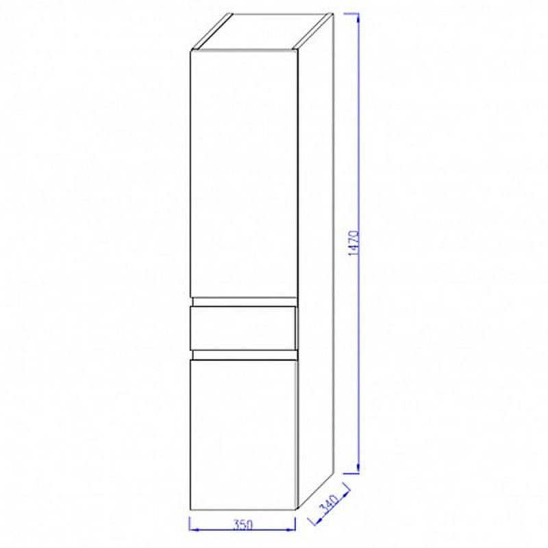 Шкаф пенал Jacob Delafon Madeleine 35 EB2069D-J51 R подвесной Белый матовый, купить, цена, заказать, магазин, доставка, скидка, промокод, купить, цена, заказать, магазин, доставка, скидка, промокод