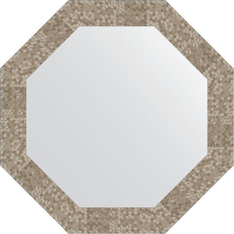 Зеркало Evoform Octagon 63х63 BY 3749 в багетной раме - Соты титан 70, купить, цена, заказать, магазин, доставка, скидка, промокод, купить, цена, заказать, магазин, доставка, скидка, промокод