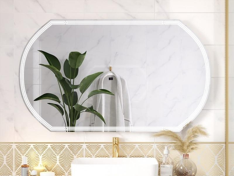 Зеркало Cersanit Led 090 Design 120 KN-LU-LED090*120-d-Os с подсветкой с подогревом, купить, цена, заказать, магазин, доставка, скидка, промокод, купить, цена, заказать, магазин, доставка, скидка, промокод