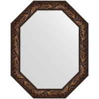 Зеркало Evoform Polygon 98х78 BY 7232 в багетной раме - Византия бронза 99, купить, цена, заказать, магазин, доставка, скидка, промокод, купить, цена, заказать, магазин, доставка, скидка, промокод
