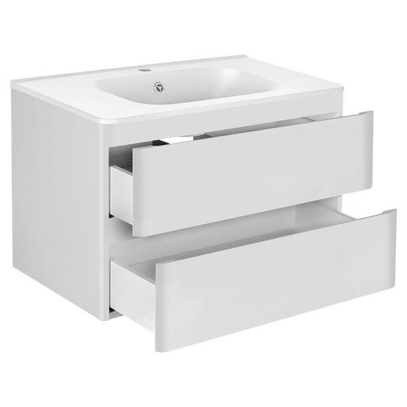 Тумба под раковину Vincea Vico VMC-2V800GW подвесная G.White, купить, цена, заказать, магазин, доставка, скидка, промокод, купить, цена, заказать, магазин, доставка, скидка, промокод