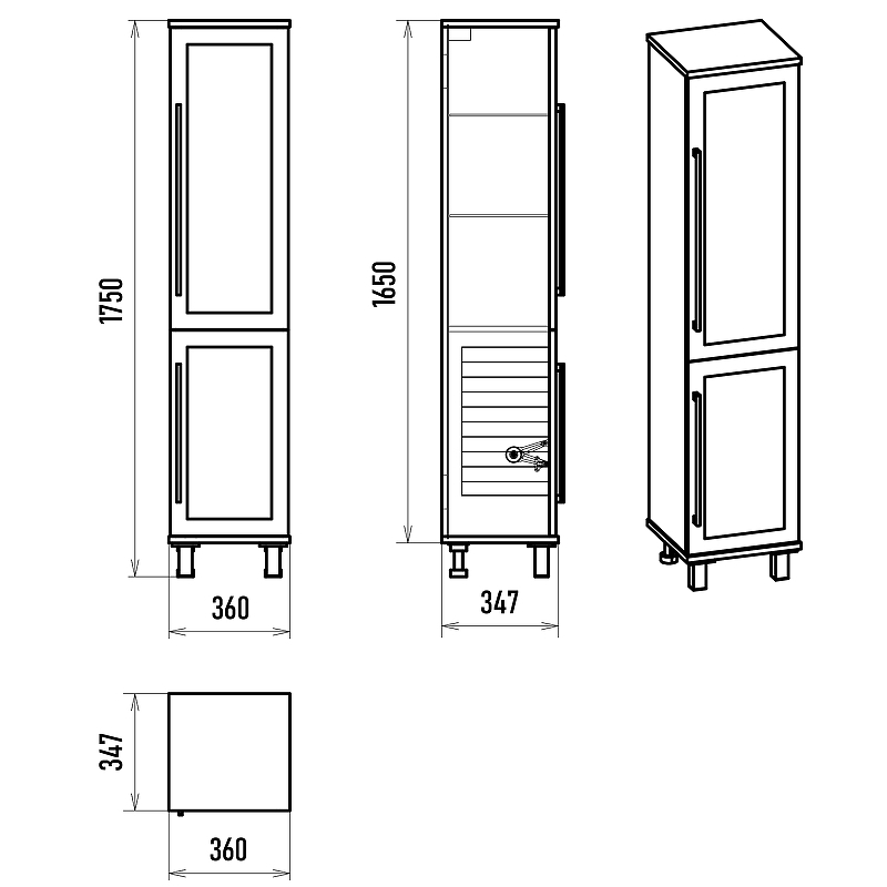 Шкаф пенал Misty Модерн 35 R П-Мод05035-011П с бельевой корзиной Белый матовый, купить, цена, заказать, магазин, доставка, скидка, промокод, купить, цена, заказать, магазин, доставка, скидка, промокод
